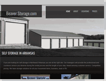 Tablet Screenshot of beaverstorage.com